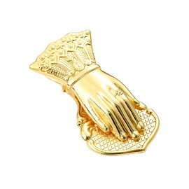 Vintage Lady’s Hand Shaped Book Clip Paper File Holder Metal Clips Office Appliance Stationery Creativity Office Supplies for Worker or Student (Style-2)