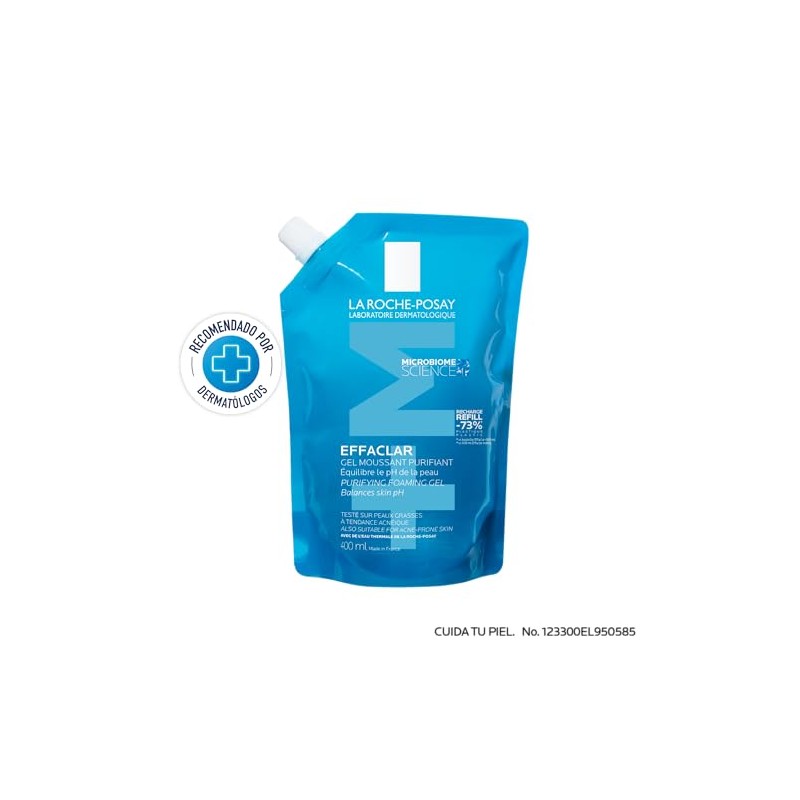 La Roche-Posay Effaclar Gel Purificante +M Refill 400ml