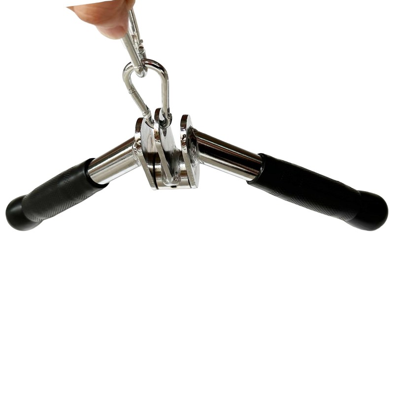 Tricep LAT Bar Press Down, Multi Gym Cable Machine Attachment,