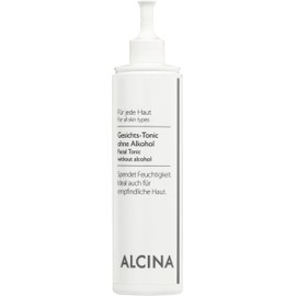 ALCINA Alcohol Free Face Tonic – 1 x 200 ml – Any Skin – Cleans Mild & Moisturises – Ideal Post-Cleansing Even for Sensitive Skin – With Extracts from Cactus Pear