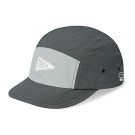 Clakllie Quick Dry 5 Panel Baseball Cap Waterproof Short Brim Hats for Men Camping Hat Outdoor Hiking Caps,BSSD2567-Grey