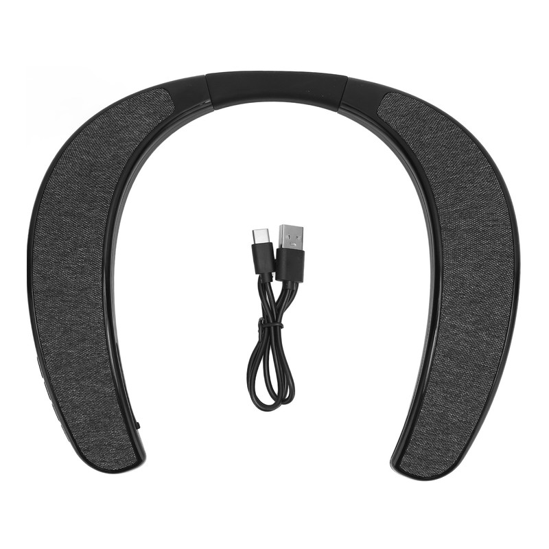Neckband Bluetooth Speaker Stereo Handsfree Portable Wireless Wearable Speaker for