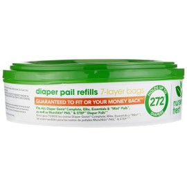 Munchkin Nursery Fresh Diaper Pail Refill (Style May Vary)