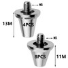 WAVATA Replacement studs for football shoes, 12 pieces football shoe