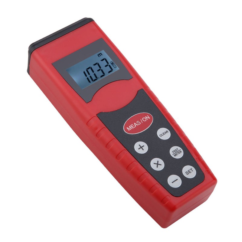 CP-3000 Digital LCD Handheld Length Distance Measure Handhold Laser Ultrasonic