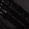 Glitz Sequin & Stretch Mesh Black, Fabric by the Yard