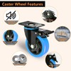 Viquery 3 Inch Heavy Duty Caster Wheels Set of 4,