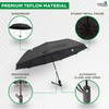 ORGA ECO-FRIENDLY Umbrella Windproof Double Vented Travel Umbrella with Teflon