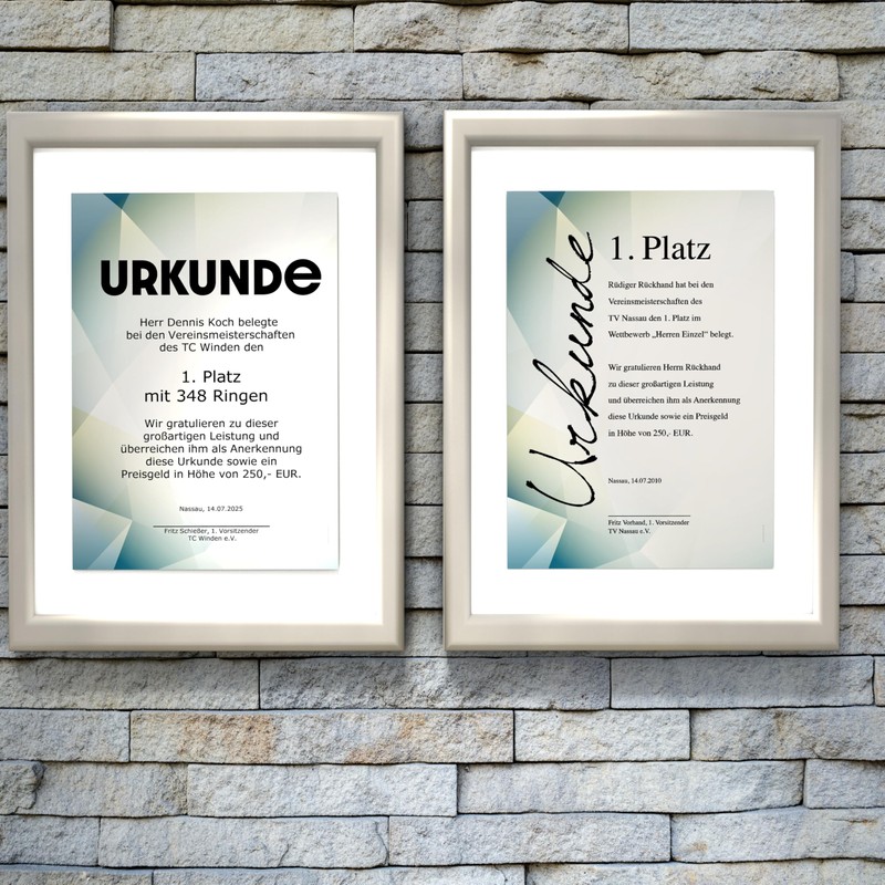 Certificate Paper DIN A4 190 g 50 Sheets "Excellent Blue"