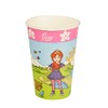 10 Paper Cups Wonderland/Children/Birthday 0.2L ø7 cm x Height 9.7