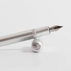 Kaweco AL Sport Fountain Pen Silver, Fine Nib Sport Octagonal