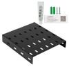 Black Wall Hanging 304 Stainless Steel Knife Stand Storage Rack