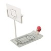 Desktop Basketball Game Foldable Reduce Pressure Aluminium Alloy Miniature Basketball