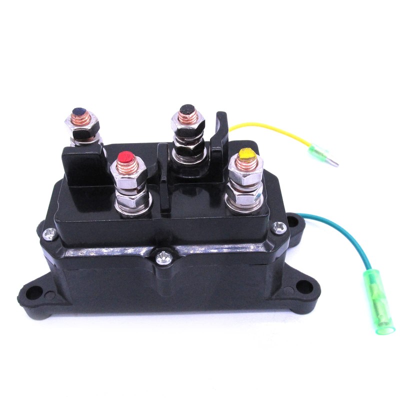 SouthMarine Universal Winch Solenoid Relay Contactor Switch Thumb for UTV