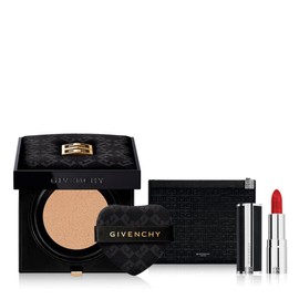 (현대백화점)지방시 3월단독 꾸뛰르 캡슐 컬렉션 글로우 쿠션 세트(+새틴 미니 립 N310+플랫 블랙 (Hyundai Department Store) Givenchy March Exclusive Couture Capsule Collection Glow Cushion Set (+ Satin Mini Lip N310 + Flat Black)