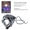 Motorcycle Headlight 4 Lighting Modes Unique Aperture 12 to 60V