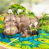 T4s - Hippo Pop Up Mothers Day Card for Mom,
