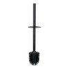 WENKO Casoli Ceramic Toilet Brush Set Black