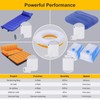 Electric Air Pump 4 in 1 Mini Portable 2000mAh Battery
