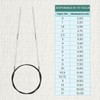 KnitPro - Knitpro Nova (40 cm x 2,50 mm) Nego