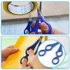 OUDQFCJ 2 x therapist scissors, children's learning scissors, therapist scissors