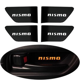 SAWAKAKI Nissan Aura E13 Series Dedicated Design, Nismo Inner Door Lamp, Inner Immersion, Logo Light, LED 7 Color Switchable, Room Lamp, Interior, Custom Parts, Compatible Item, Set of 4