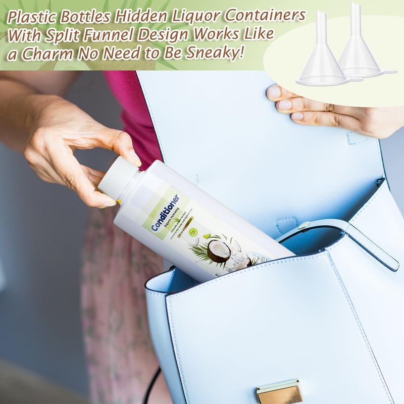 SiliFine 4 Pcs 17 oz 34 oz Extra Large Plastic