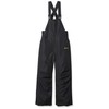 Solstice Apparel Kids Snow Ski Bib Pants, Black, 14-16