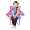 Jakks Pacific Minnie Camp Chair for Kids, Portable Camping Fold
