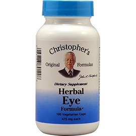 Christopher's Original Formulas Herbal Eye Formula - Natural Eye Support with Whole Food Herbs - Pack of 5