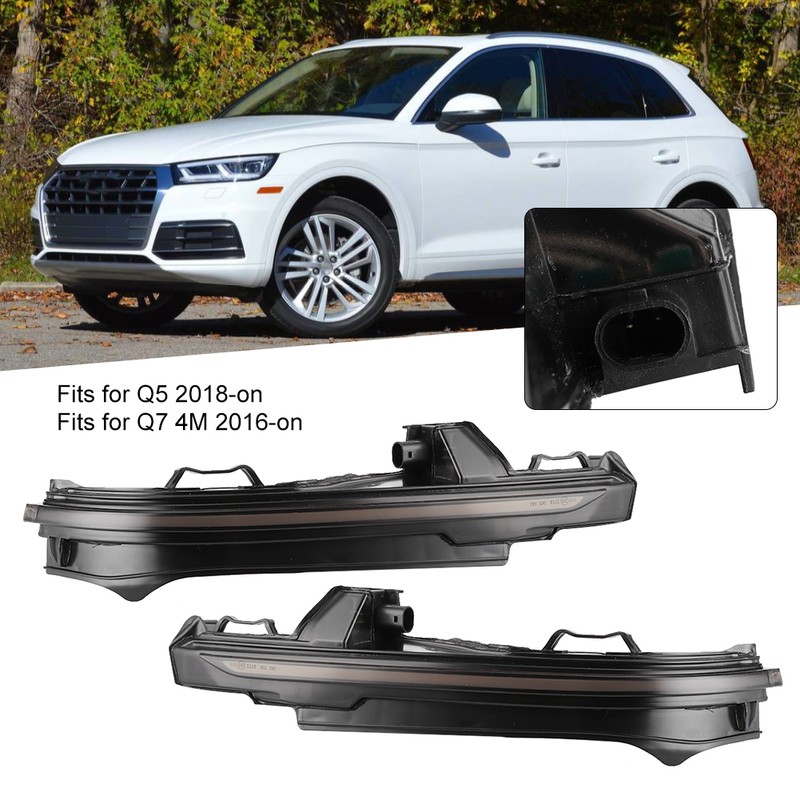 12V 1.5W LED Dynamic Sequential Blink Exterior Side Mirror Indicator
