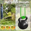 YWTESCH String Trimmer Line, 0.095'' x 0.5lbs Cross Weed Eater