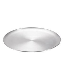 Avanti Aluminium Pizza Tray, 25 cm Diameter,Silver