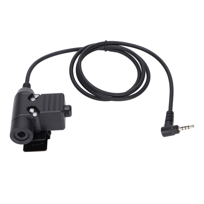 U94 PTT Headset System Adapter PU Tensile Wire Headset Military