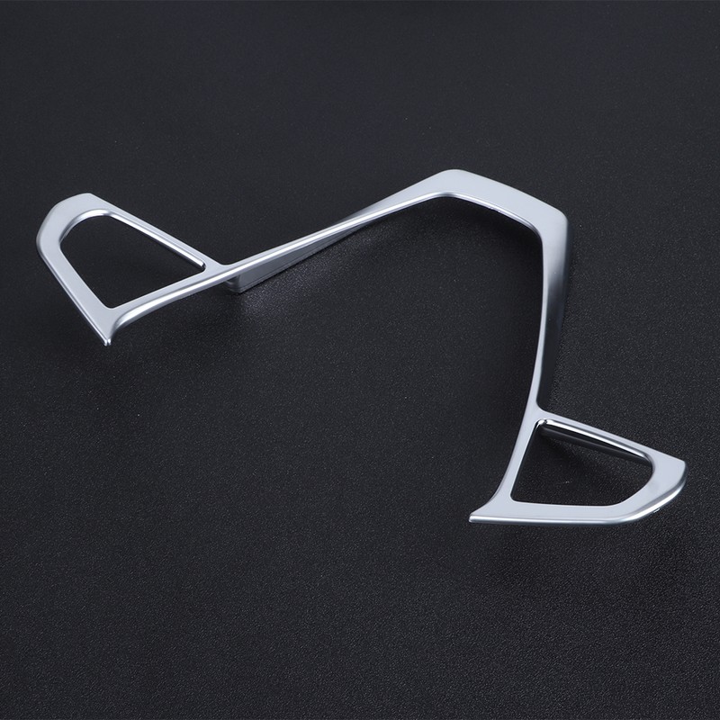 Car Steering Wheel Button Frame Cover Chrome Trim Fits for