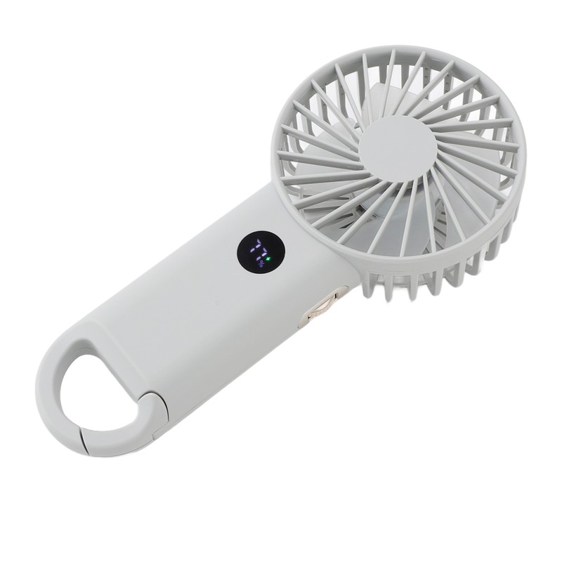 Handheld Fan Multifunction 100 Levels Stepless Speed Intelligent Digital Display
