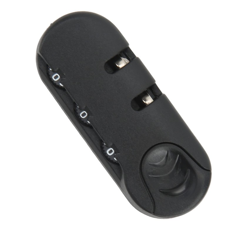 Alomejor Luggage Lock 3 Digits Suitcase Password Security Lock Travel