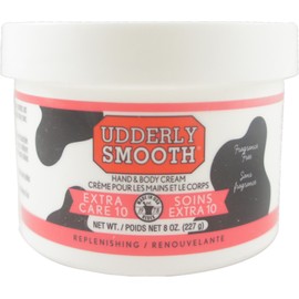 Udderly Smooth Hand & Foot Cream 8 oz (Pack of 2)