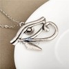 ODETOJOY Eye of Horus Pendant Men's Necklace, Ancient Egypt, Egyptian