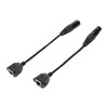 2pcs XLR3 to RJ45 Cable 3pin Plug and Play Female