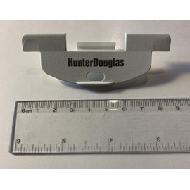 Hunter Douglas LiteRise Handles for Duette and Applause Cordless Shades (3/4" Pleat Aspin White)