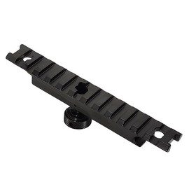 Nexxxly M4 M16 Mounting Base, Low Type, Carrying Handle, 0.8 inch (20 mm) Rail, Aluminum