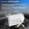 HOPESPANNER 68137296AA Engine Oil Cooler Replacement for Fiat 500 1.4L