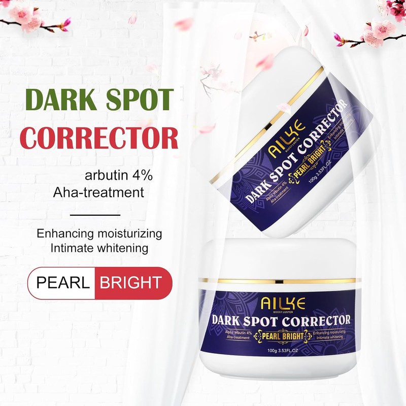 AILKE Dark Spot Corrector Pearl Bright Cream, Lightening Skin, Reduce