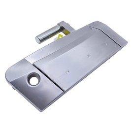HiSport 80607CD401 Outside Exterior Door Handle Compatible with Nissan 350Z 2003 2004 2005 2006 2007 2008 2009 Replace 80607CD40B, 80607CD41E NI0818941 Silvery
