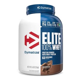 Suplemento en polvo Dymatize Elite Whey Protein Proteínas sabor rich chocolate x 2.32kg