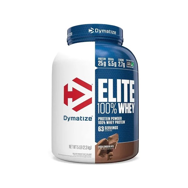 Suplemento en polvo Dymatize Elite Whey Protein Proteínas sabor rich