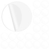 Hecila 40PCS Clear Double Sided Adhesive Pad Heavy Duty Double