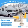 RV 3 Way By Pass Valve 1/2in NPT RV Water