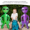 2 Pieces Alien Balloons, Inflatable Aliens, Alien Inflatable Props, Funny
